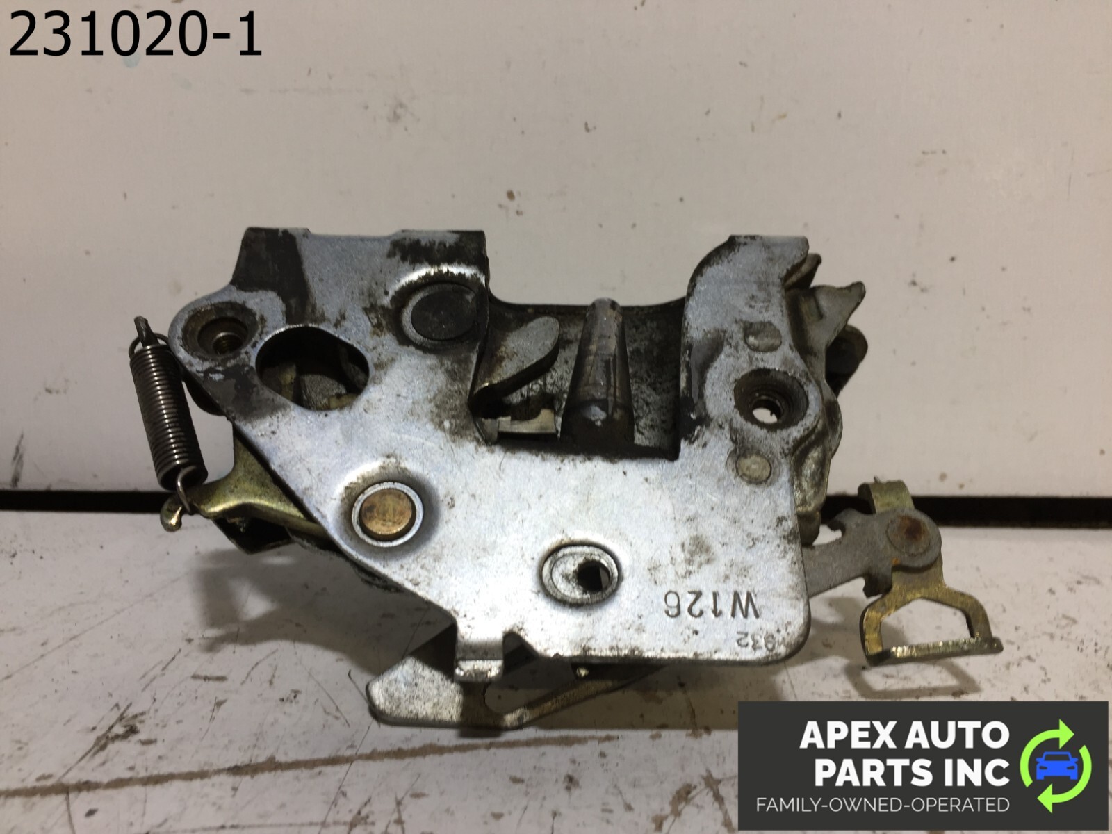 OEM 1990 Cadillac Allante Hood Latch Lock Assembly - Image 3