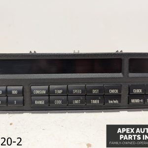 OEM 1993-1994 BMW 325IC 2.5L BUTTON ON BOARD COMPUTER CHECK DISPLAY