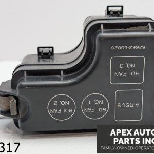 OEM 1996 Lexus LS400 4.0L UNDER HOOD FUSE BOX FAN RELAYS W/LID 82662-50020