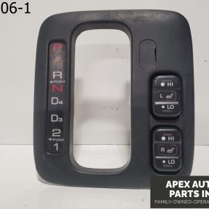 OEM 1996–2004 Acura RL 3.5L SHIFTER ASSEMBLY COVER BEZEL TRIM HEATED SEAT SWITCH