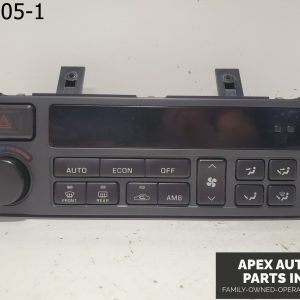 OEM 1997 Infiniti Q45 4L Climate Temperature Switch AC Heater Control Unit