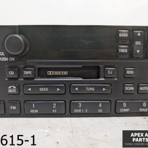 OEM 1998 Ford Econoline 5.4L Cassette ext CD control AM/FM RADIO