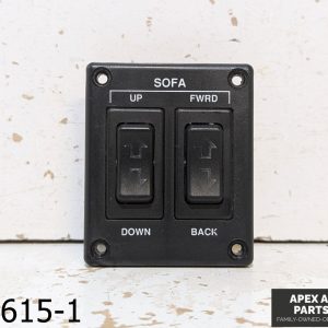 OEM 1998 Ford Econoline 5.4L Rear 3rd Row Bench Seat Sofa Power Switch