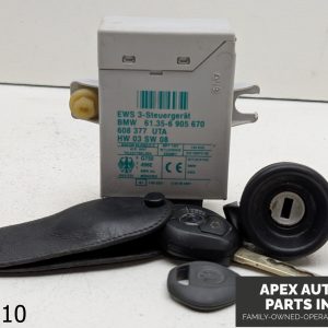 OEM 1999-2001 BMW 328Ci 2.8L CONTROL MODULE IGNITION KEY LOCK SET