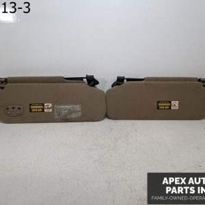 OEM 1999 Mercury Mountaineer 5L Truck PAIR sunvisors driver passenger RH LH