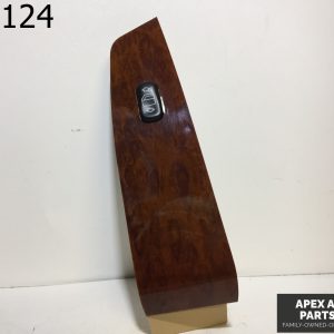 OEM 2000 Mercedes S430 W220 Front Right Side Door Window Switch Trim Bezel Wood