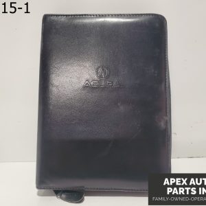 OEM 2001 Acura CL 3.2L Leather Case for Owner's Owner Manual User Guide