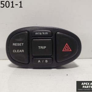 OEM 2001 Jaguar S-Type 4L Dashboard Panel Hazard Trip Reset Control Switch