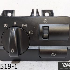OEM 2002-2005 BMW 325i Headlight Fog Light Module Toggle Control Switch Panel