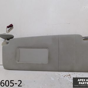 OEM 2002-2005 BMW 745I 4.4L Drivers Left Sun Visor Blind