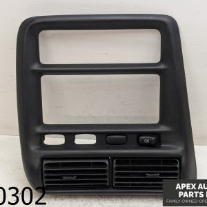 OEM 2002 Chevrolet Camaro 5.7L Dash Radio Hvac Vent Trim Bezel