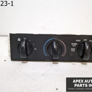 OEM 2002 Ford Mustang 3.8L Heater AC Climate Control with Vacuum lines hoses