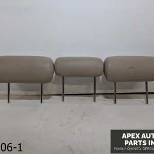 OEM 2002 Toyota Highlander 3.0L Rear 2nd Row Headrest Set Ivory Leather