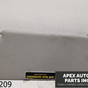 OEM 2003 Mercedes C230 1.8L Sun Visor PAIR Gray Left Driver
