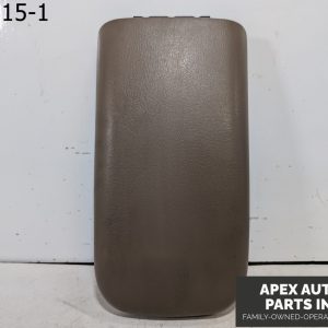 OEM 2004 Buick Rainier 4.2L Center Console Door Lid Armrest Dark Brown