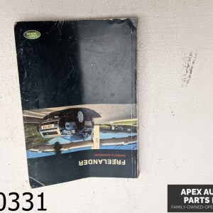 OEM 2004 Land Rover Freelander 2.5L LEATHER CASE OWNERS MANUAL OPERATORS GUIDE