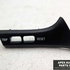 OEM 2004 Lexus LS430 4.3L DASH INSTRUMENT PANEL TRIP RESET BUTTON SWITCH BEZEL