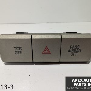 OEM 2005-2007 Lincoln Zephyr 3.5L TCS / Hazard Lights Control Switch Silver