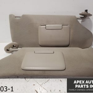 OEM 2005-2010 Jeep Grand Cherokee 3.7L LEFT RIGHT SUN VISORS DRIVER PASSENGER