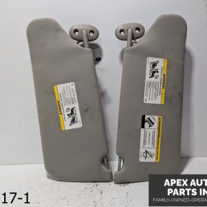 OEM 2005-2010 Jeep Grand Cherokee 5.7L LEFT RIGHT SUNVISOR DRIVER PASSENGER SET