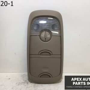 OEM 2005 KIA Sorento Overhead Console With Lights Sunglasses Storage Gray