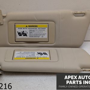 OEM 2005 Mercedes C240 2.6L  Front Left & Right Sunvisor Tan