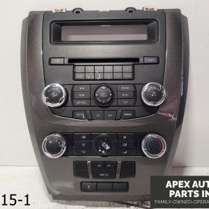 OEM 2006-2012 Ford Fusion 3.5L Climate Control Radio CD Faceplate Bezel Trim