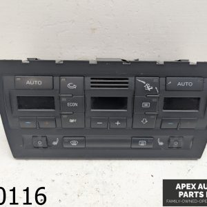 OEM 2006 Audi A4 1.8L Auto Heater A/C Climate Control Panel