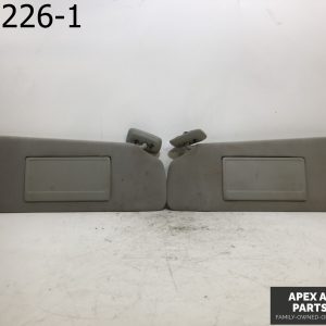 OEM 2006 Ford F150 DRIVER LEFT & PASSENGER RIGHT SUN VISOR VISORS SET PAIR