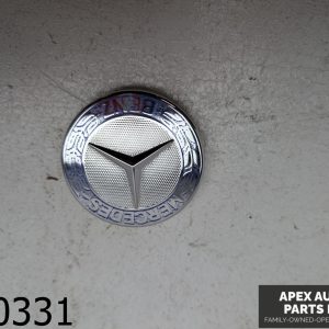 OEM 2006 Mercedes ML350 3.5L Chrome Front Hood Emblem Classic Flat Laurel Badge