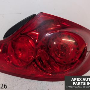 OEM 2007-2009 Infiniti G35 4.5L SEDAN OUTER RIGHT PASSENGER TAIL LIGHT