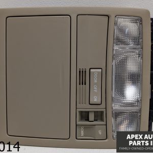 OEM 2007-2009 Toyota Camry Overhead Console Dome Map Lights Sunroof Switches