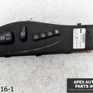 OEM 2007-2010 BMW X3 3.0L Left Driver Seat Power Position Memory Control Switch
