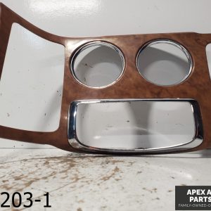 OEM 2007-2012 Buick Enclave 3.6L Center Console Shifter Cup Holder Trim Bezel