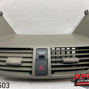 OEM 2007 Acura MDX 3.5L Front Dash Tray Center Console Air Vents Hazard
