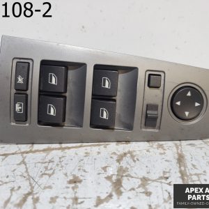 OEM 2007 BMW 750Li LEFT MASTER WINDOW SWITCH w/ POWER FOLDING MIRRORS