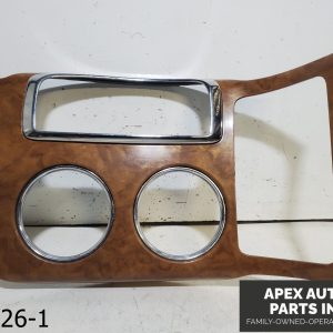 OEM 2008-2012 Buick Enclave 3.6L Center Console Shifter Cup Holder Trim Bezel