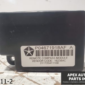 OEM 2008-2016 Chrysler Town & Country 3.3L Compass Module 04671918AF