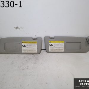 OEM 2008 Audi A3 2L Sun Visor Lh Rh Illuminated Gray