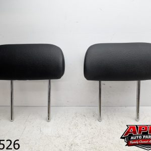 OEM 2008 BMW X3 3.0L REAR BACK SEAT 2ND ROW HEADREST SET HEAD REST LEATHER
