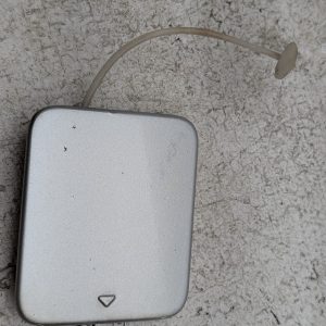 OEM 2008 BMW X3 3.0L Rear Bumper Tow Hook Cover Panel Cap Silver