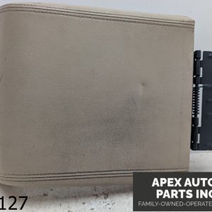 OEM 2008 Lincoln Navigator 5.4L Center Console Black Leather Armrest Lid