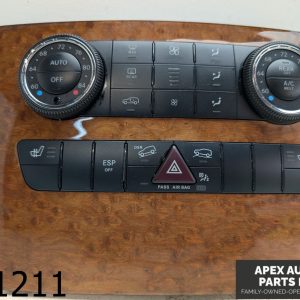 OEM 2008 Mercedes ML350 3.5L A/C Heater Climate Control Panel