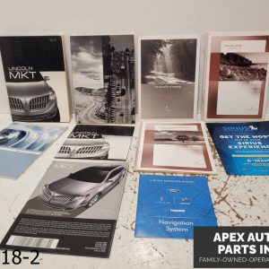 OEM 2009-2012 Lincoln MKT 3.5L OWNERS MANUAL SET  FACTORY