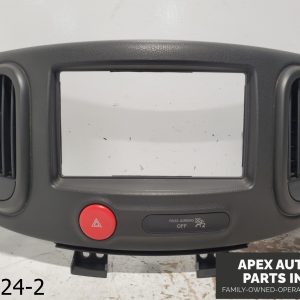 OEM 2009-2014 Nissan Cube 1.8 Dash Panel Radio Trim Bezel Air Vent Hazard switch