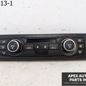 OEM 2009 BMW 328i 3L Ac Heater Climate Temperature Control Switch