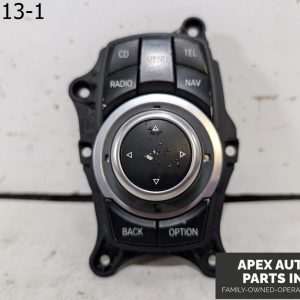 OEM 2009 BMW 328i 3L iDrive Radio Control Switch Knob 9189050