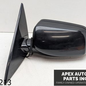 OEM 2009 BMW 650I 4.8L Left Driver Side Rear View Door Mirror Jet Black