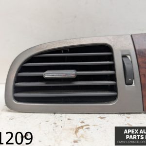OEM 2009 Chevrolet Avalanche 5.3L Air Vent Duct Trim Plate Front LH Left