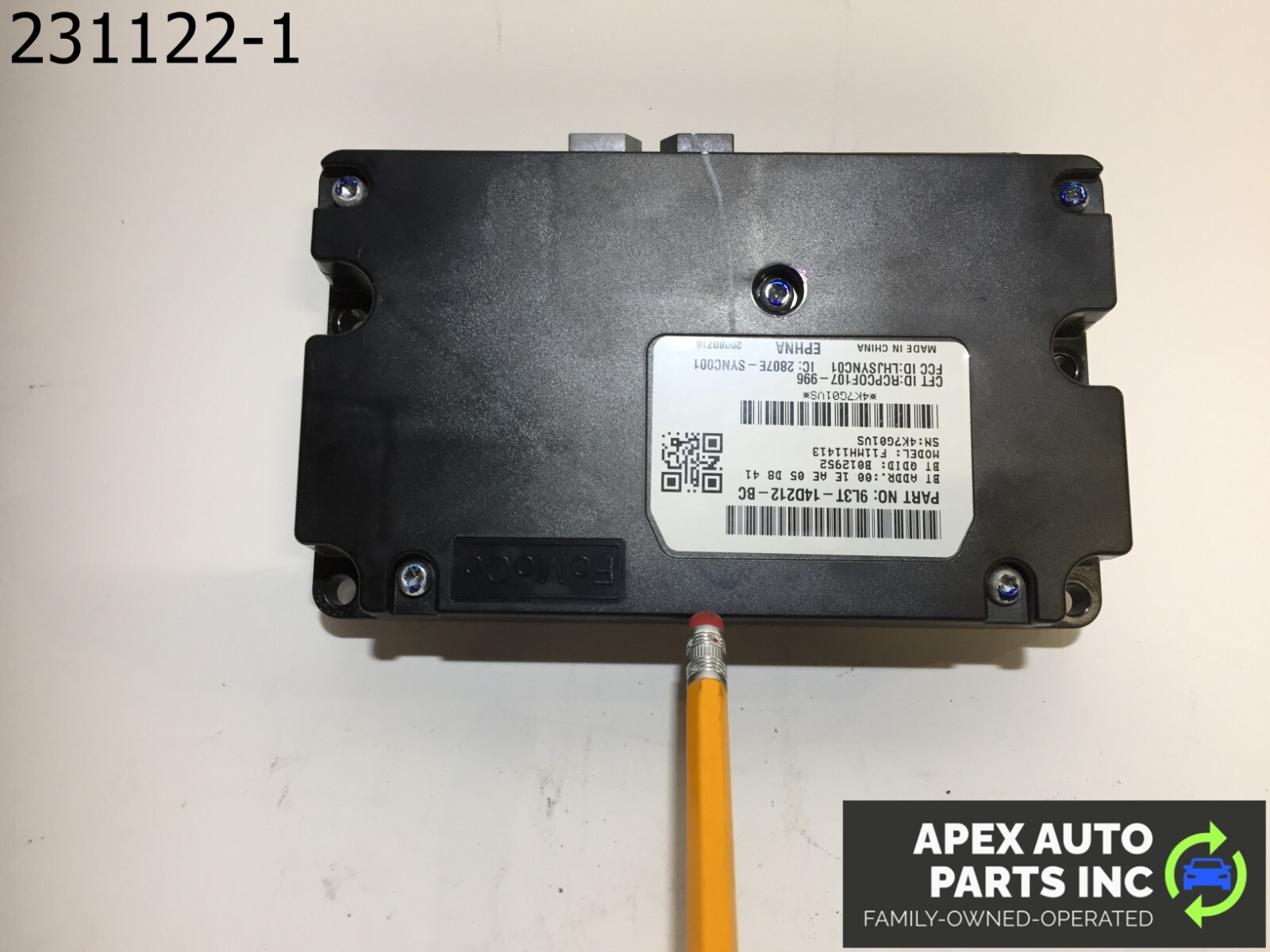 OEM 2009 Lincoln MKZ SYNC COMMUNICATION CONTROL MODULE DR3T-14D212-AC